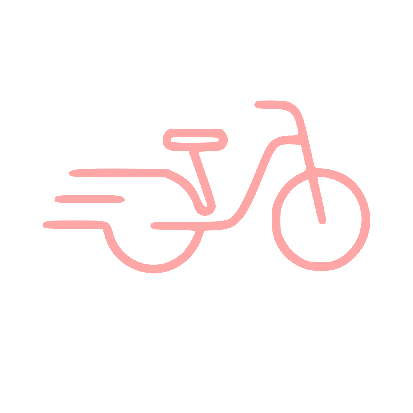 Monoline E-Bike Speed Logo #ffa6a6