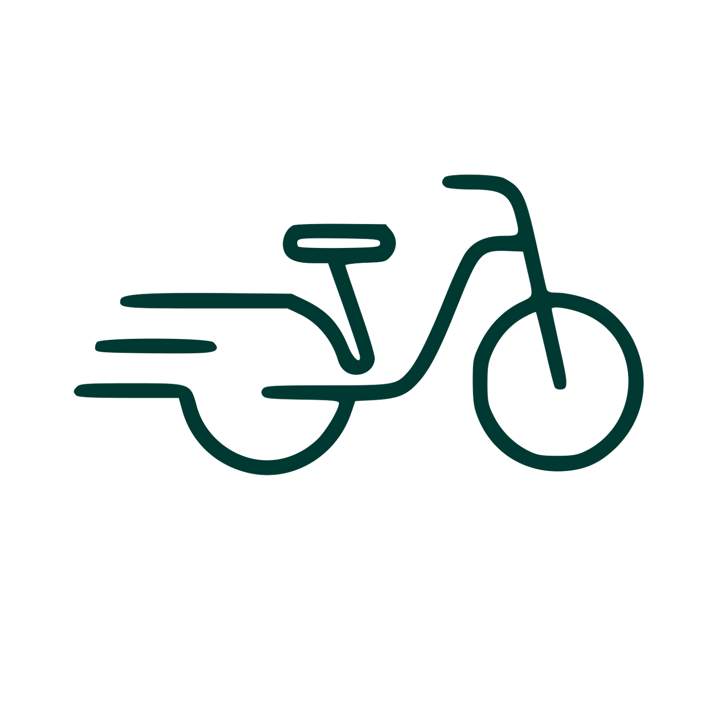 Monoline E-Bike Speed Logo #003932