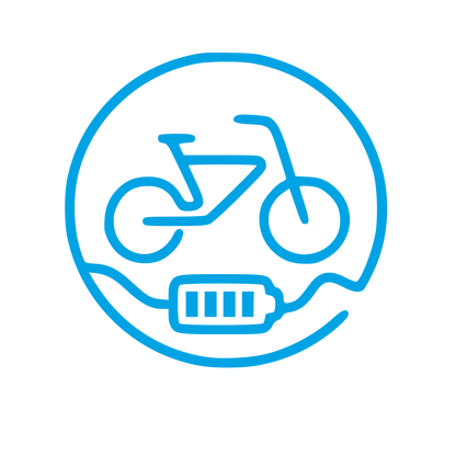 Monoline E-Bike Battery Logo #00a3e4