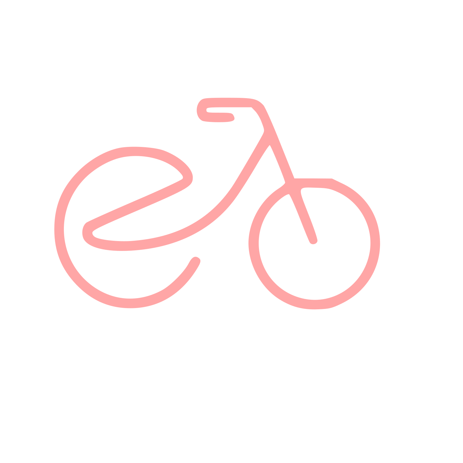 Monoline E-Bike Logo #ffa6a6