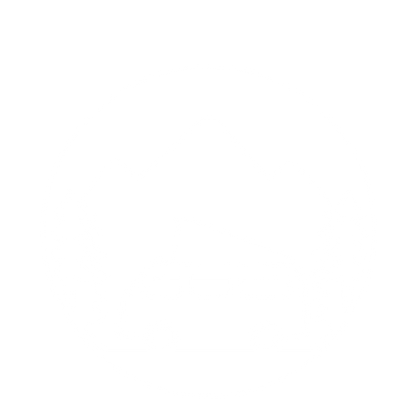 Camper Van Mountain Circle Logo #ffffff