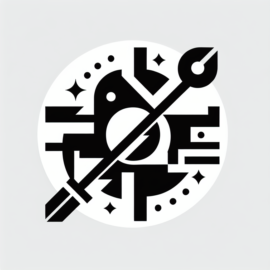 Wrench Tool Geometric Logo