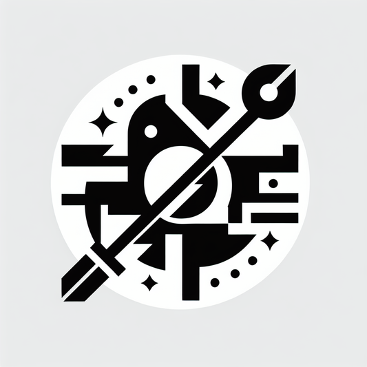 Wrench Tool Geometric Logo