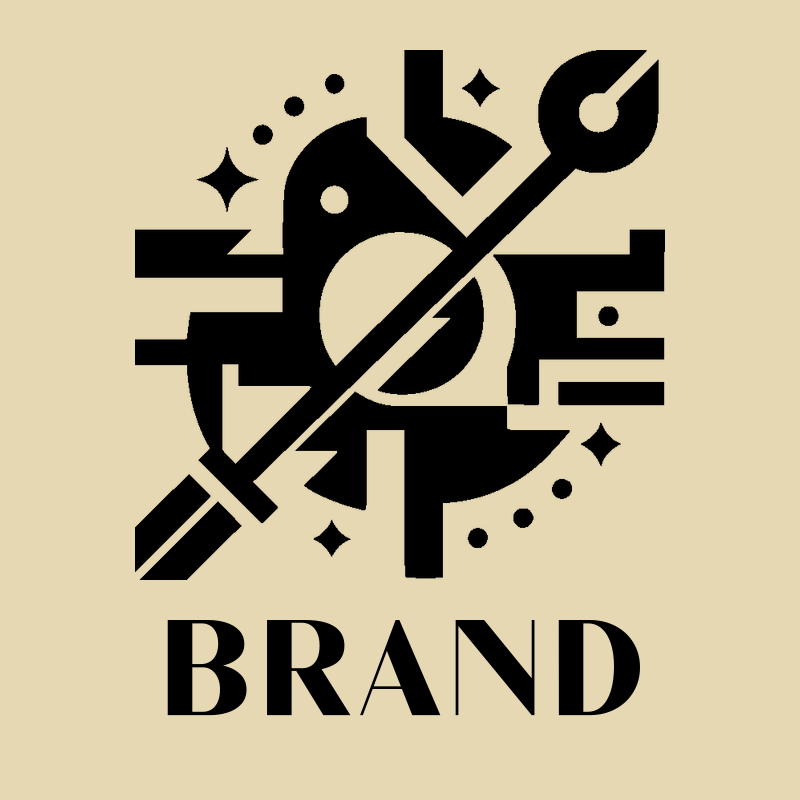 Geometric Symbol Logo with Tool preview