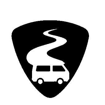 Camper Van Road Logo