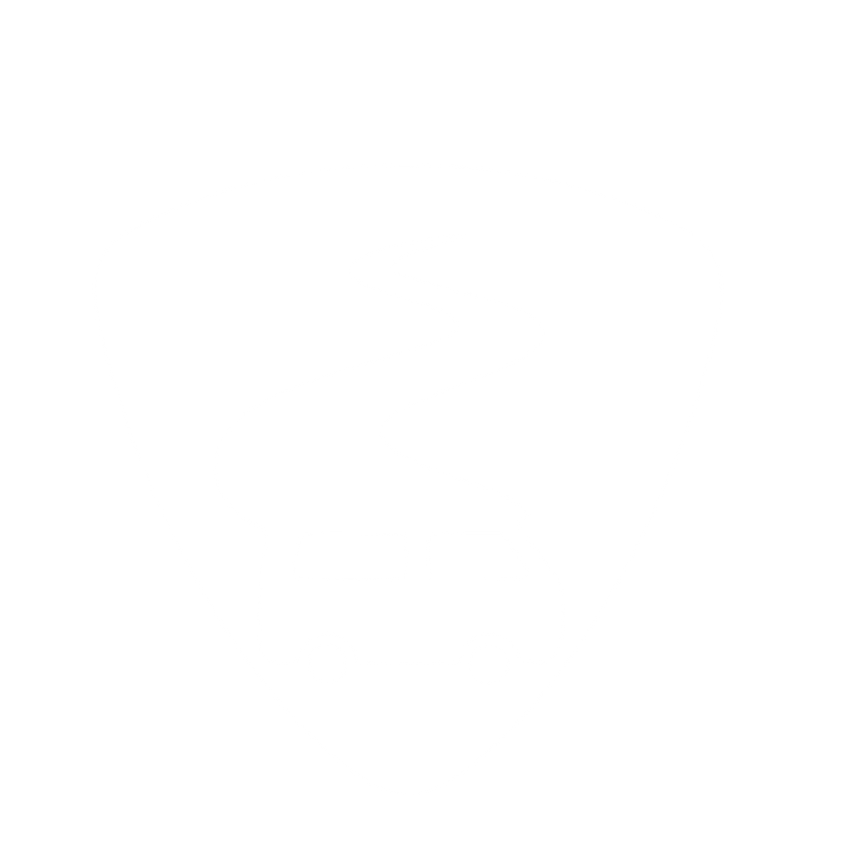 Camper Van Road Logo #ffffff