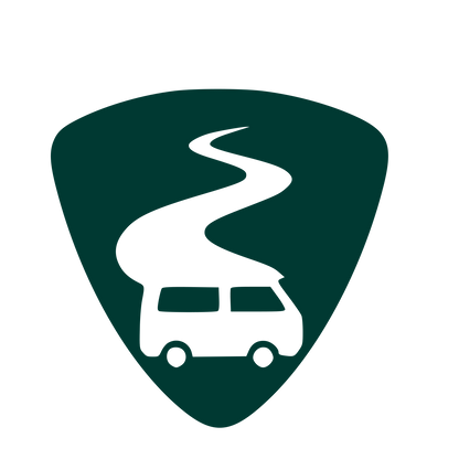 Camper Van Road Logo #003932