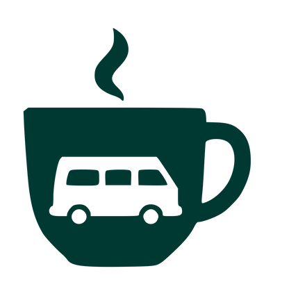 Camper Van Coffee Cup Logo #003932