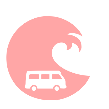 Wave and Van Logo #ffa6a6