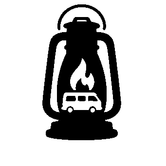 Camper Van Lantern Logo