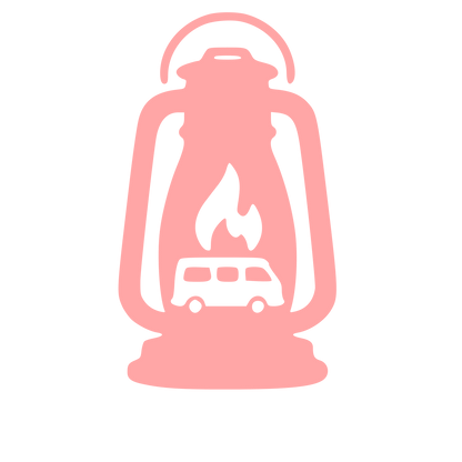 Camper Van Lantern Logo #ffa6a6