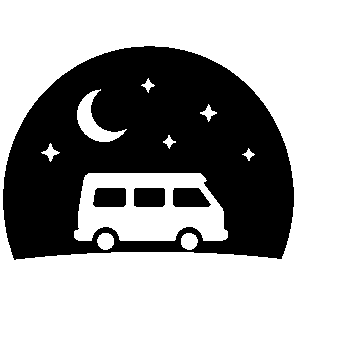 Night Sky Camper Van Logo