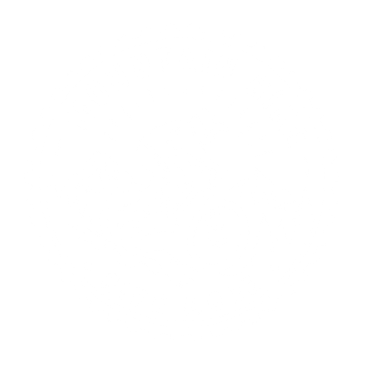 Mountain Bike Stamp Badge Logo #ffffff