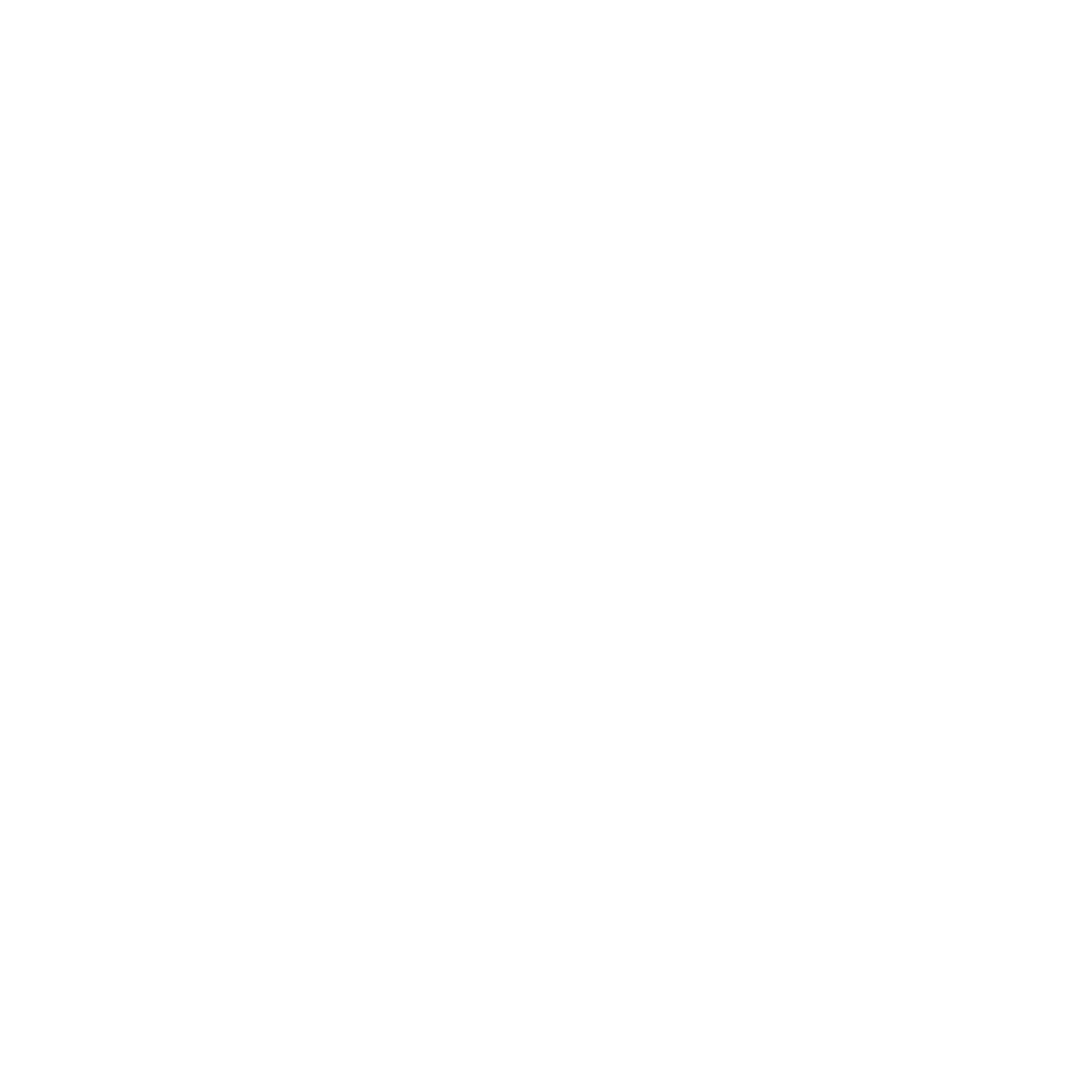 Mountain Bike Stamp Badge Logo #ffffff