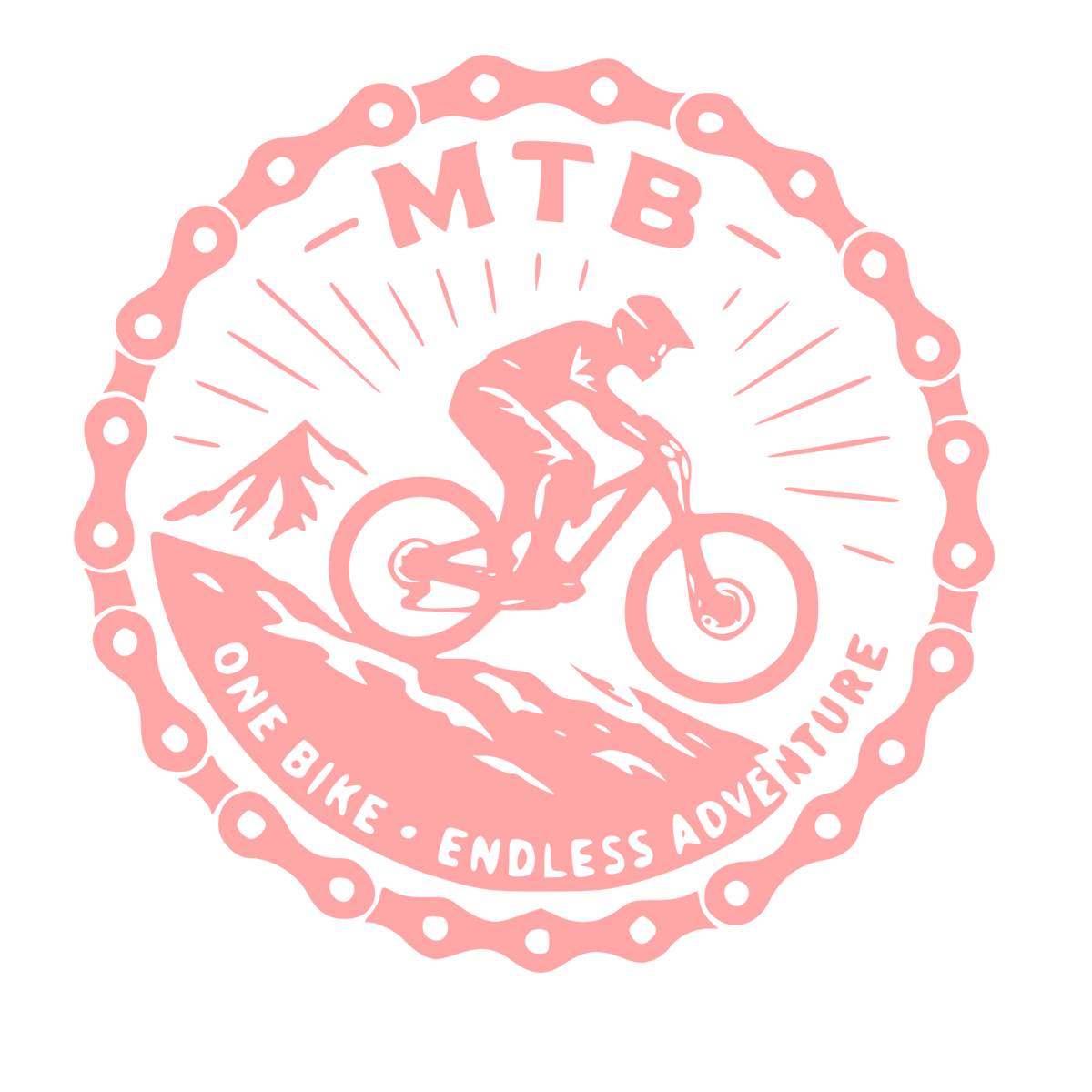 MTB Stamp Badge Logo #ffa6a6
