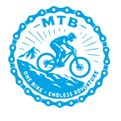 MTB Stamp Badge Logo #00a3e4
