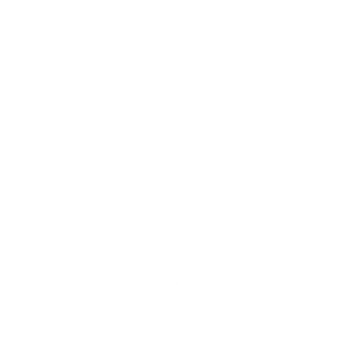 MTB Stamp Badge Logo #ffffff