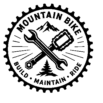 Mountain Bike Mechanic Badge Logo