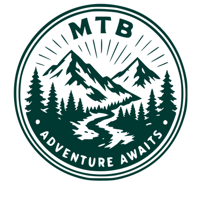 MTB Mountain Badge Logo #003932