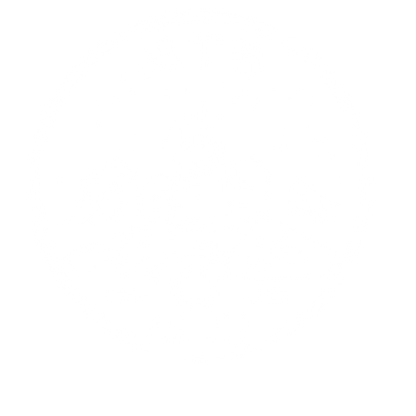 MTB Mountain Biker Badge Logo #ffffff