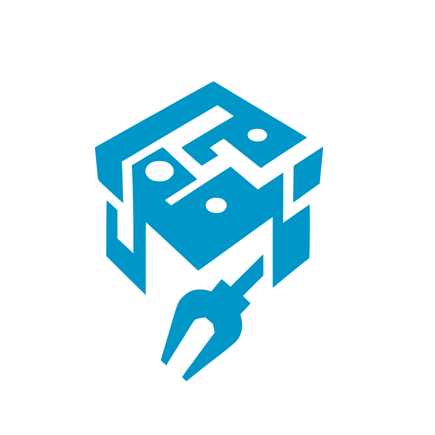 Cubic Tool Design #0096C7