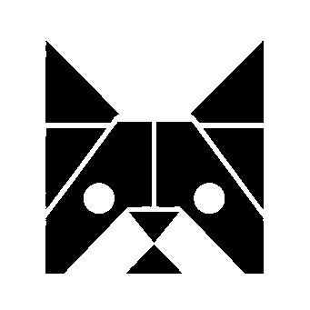Bauhaus French Bulldog Logo