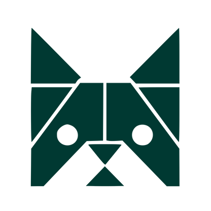 Bauhaus French Bulldog Logo #003932