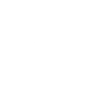Brutalist Tree Octagon Logo #ffffff