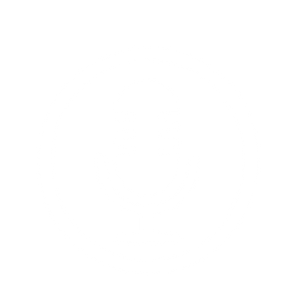 Hand-Drawn Microphone Circle Logo #ffffff