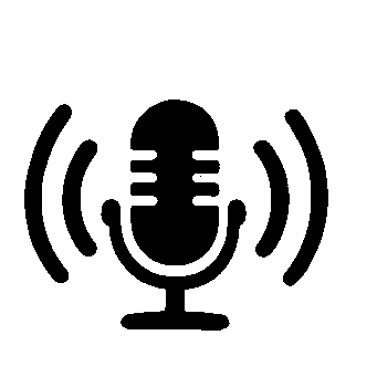 Podcast Microphone Signal Logo