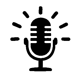 Radiant Podcast Mic Logo