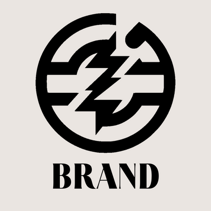Circular Lightning Bolt Logo preview