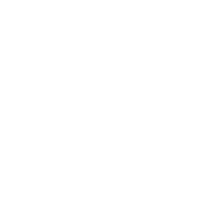Hand-Drawn Microphone Logo #ffffff
