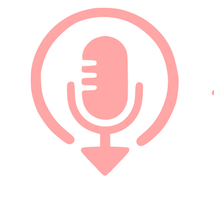 Podcast Microphone Download Logo #ffa6a6