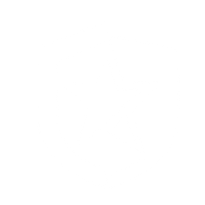 Star Shield Logo #ffffff