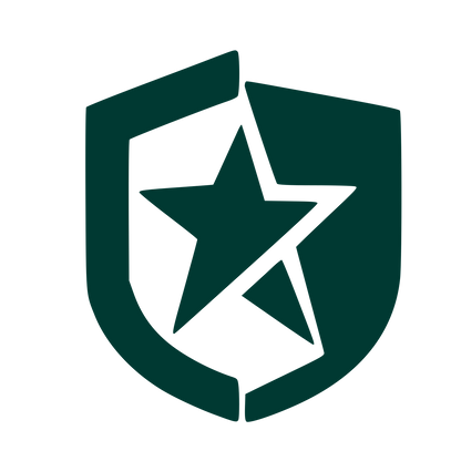 Star Shield Logo #003932
