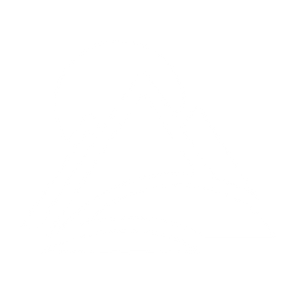 Mountain Sun Layered Logo #ffffff