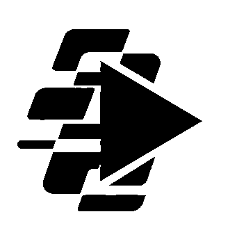 Layered Arrow Speed Logo