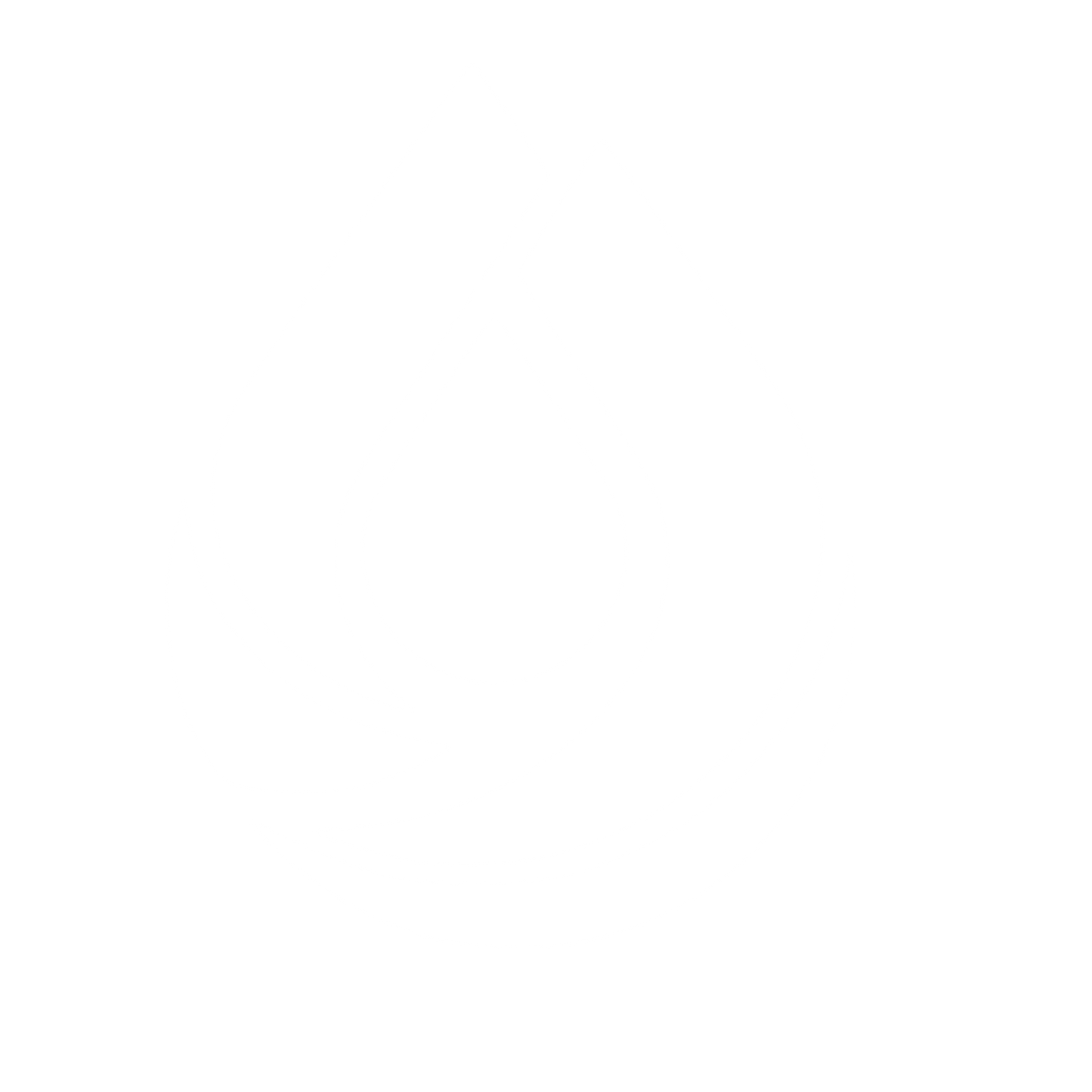 Layered Double Drop Logo #ffffff