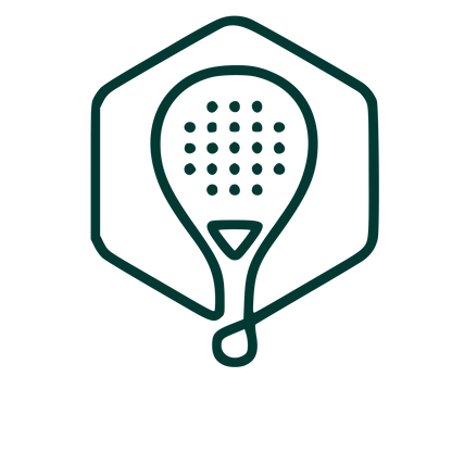 Monoline Padel Racket Logo #003932