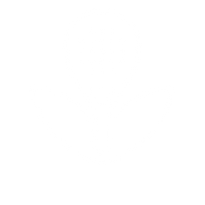 Monoline Padel Racket Logo #ffffff