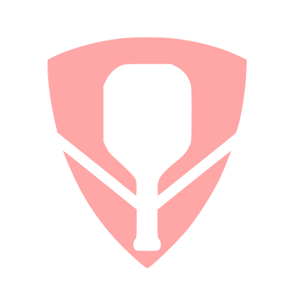 Pickleball Paddle Shield Logo #ffa6a6