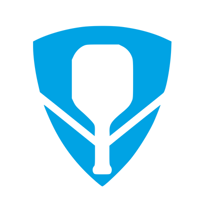 Pickleball Paddle Shield Logo #00a3e4