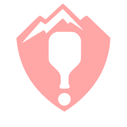 Pickleball Paddle Shield Logo #ffa6a6
