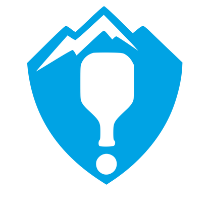 Pickleball Paddle Shield Logo #00a3e4