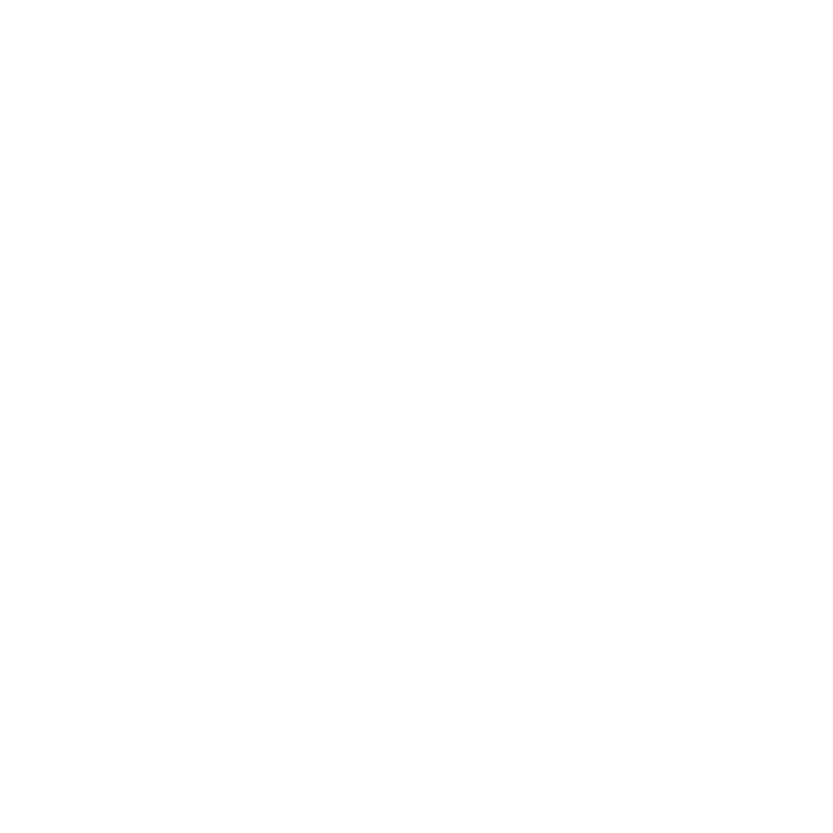 Pickleball Paddle Shield Logo #ffffff