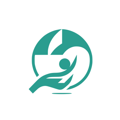 Human Shapes Circular Logo #2A9D8F