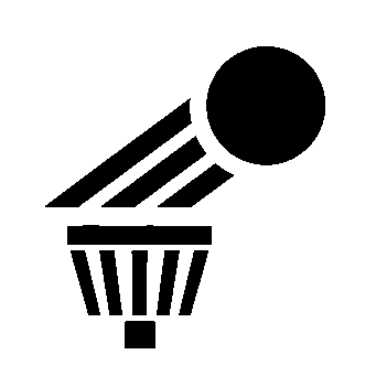 Disc Golf Basket Logo