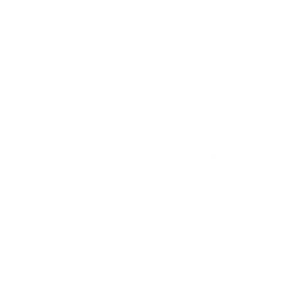 Disc Golf Basket Logo #ffffff