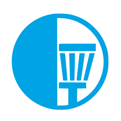 Disc Golf Basket Logo #00a3e4